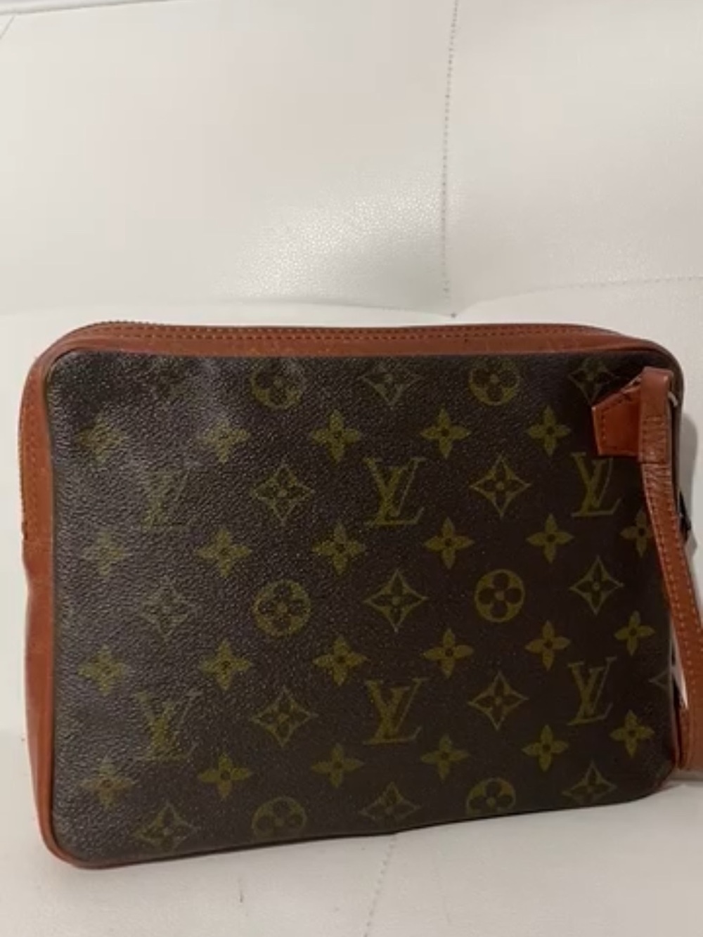 Authentic Louis Vuitton Monogram Pochette Sport PM Clutch